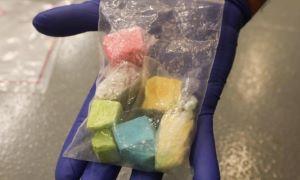 "Rainbow" fentanyl--not aimed at kids, experts say. (Multnomah County Sheriff)
