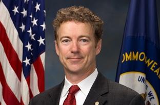 Rand Paul will make history tomorrow--the first presidential candidate to seek pot industry funding. (senate.gov)