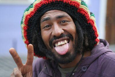 What will keep this Rasta smiling? Jamaican ganja farmers have some ideas. (wikimedia.org)