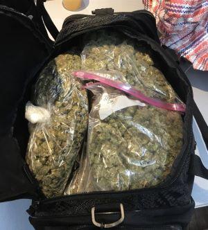 Weed that never got smoked at that New York City 4/20 pot party. (NYPD)