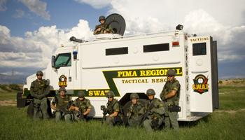 The Pima County SWAT team is under the spotlight. (Image courtesy Pima County Sheriff's Office) 